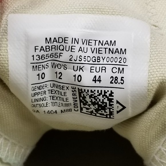 Converse All Star Lo Beach Glass Mint Green Shoes - Picture 8 of 8